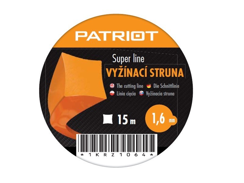 Struna hranatá, 1,6mmx15m - foto 1