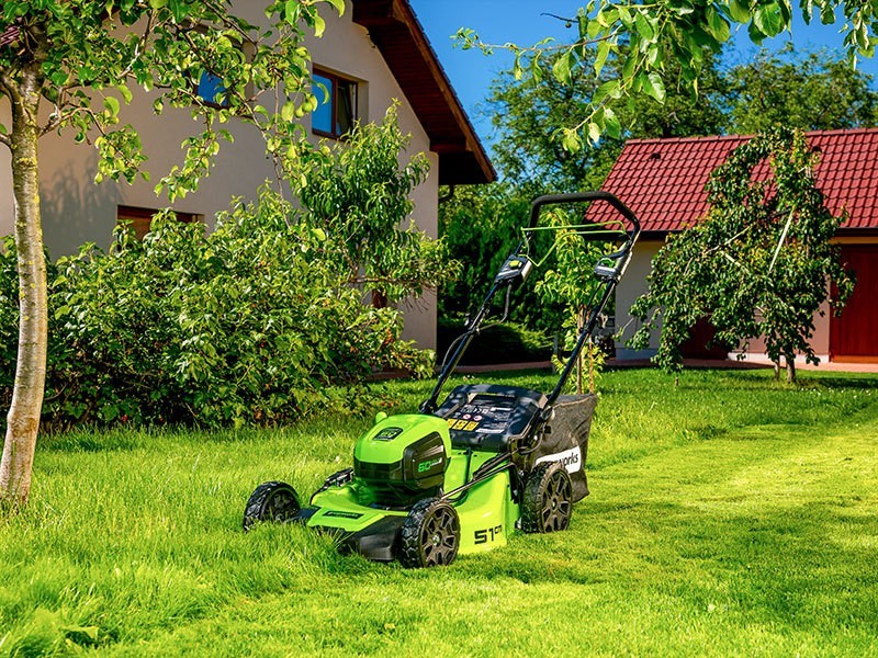 Aku sekačka s poj. Greenworks GD60LM51SP 60V - foto 17