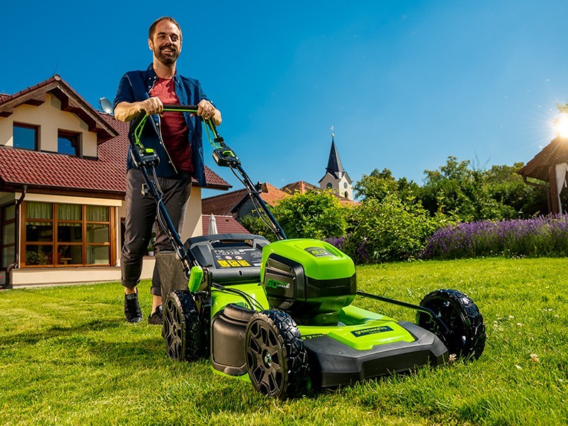 Aku sekačka s poj. Greenworks GD60LM51SP 60V - foto 19