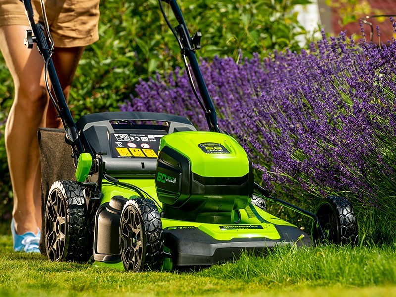 Aku sekačka s poj. Greenworks GD60LM51SP 60V - foto 21
