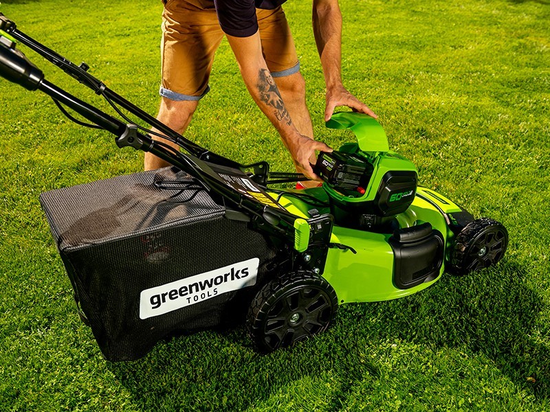 Aku sekačka s poj. Greenworks GD60LM51SP 60V - foto 24