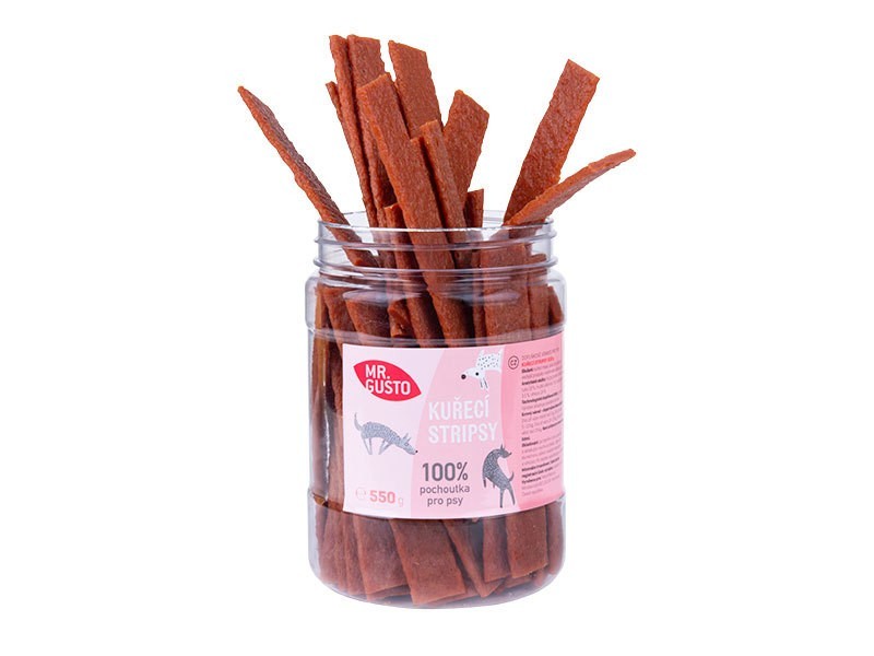 Mr.Gusto kuřecí stripsy 550g - foto 2 Mr.Gusto kuřecí stripsy 550g - foto 2
