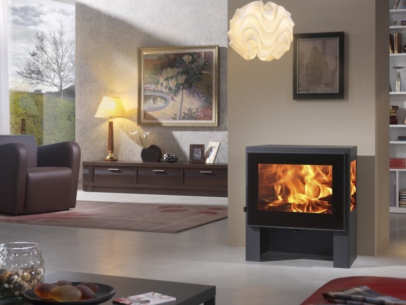 Krbová kamna Panadero Capri 3V, antracit - foto 5