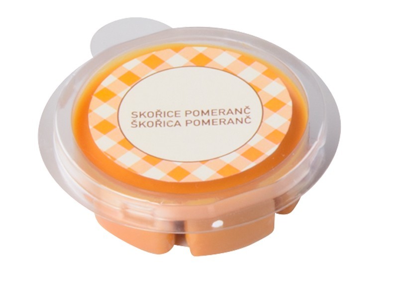 Vonný vosk skořice pomeranč 58g - foto 1 Vonný vosk skořice pomeranč 58g - foto 1