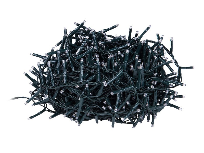 Světelný řetěz 15m, 800LED, teplá bílá 8fce - foto 2 Světelný řetěz 15m, 800LED, teplá bílá 8fce - foto 2