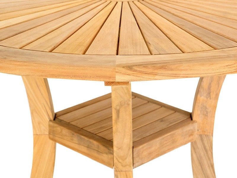Záhradní stůl COLOSSEUM Ø120cm, teak - foto 6