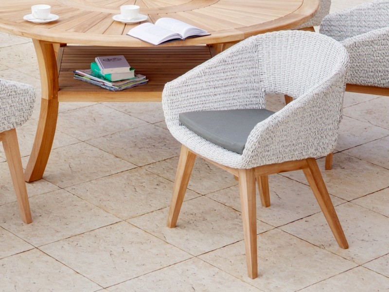 Záhradní stůl COLOSSEUM Ø120cm, teak - foto 8