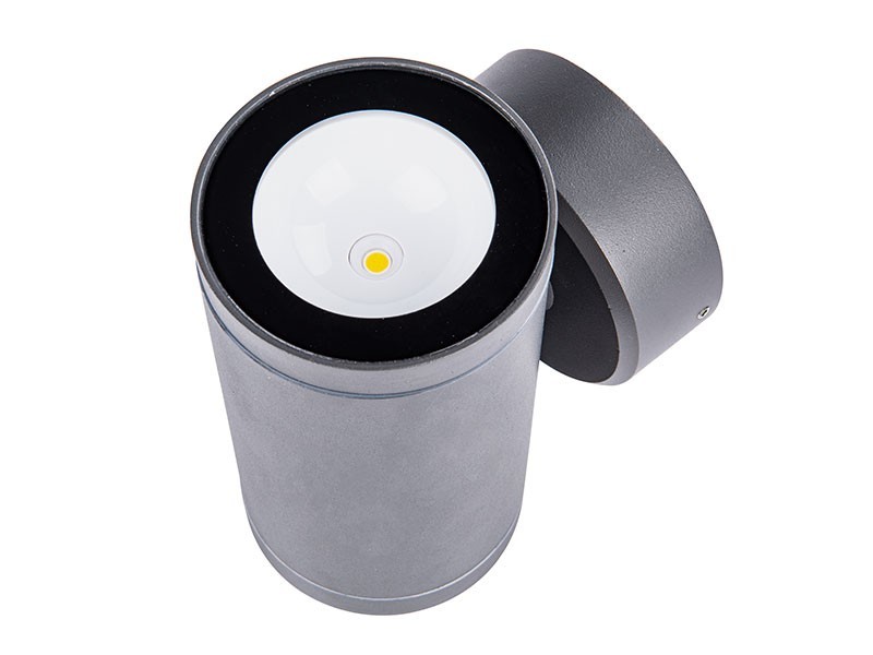 Venkovní nástěnné svítidlo Bravo, šedá - foto 5