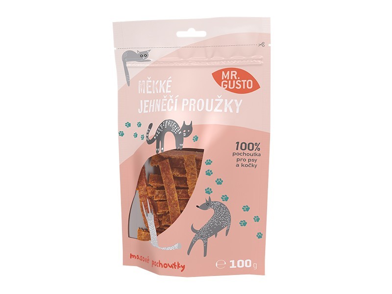 Mr. Gusto Měkké jehněčí proužky 100 g - foto 1
