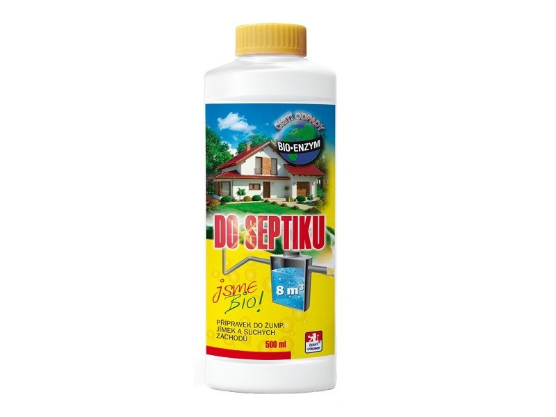Přípravek BIO-P1 do septiku 500ml - foto 1 Přípravek BIO-P1 do septiku 500ml - foto 1