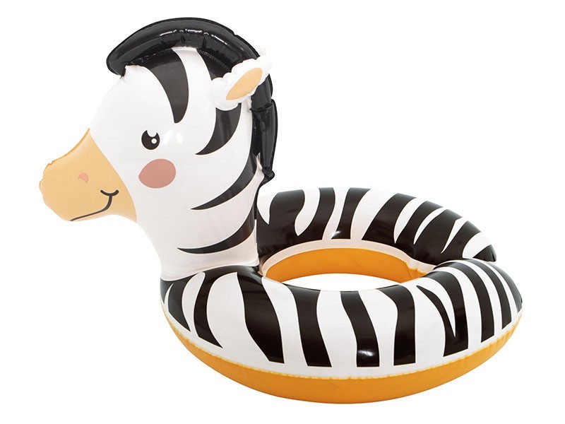 Nafukovací kruh zvieratká safari, rôzne motívy - foto 2