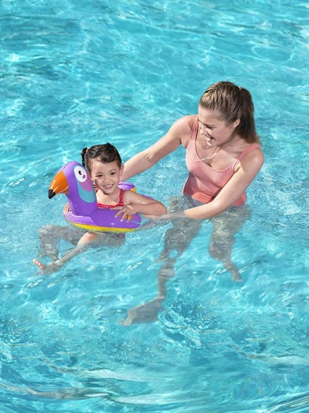 Nafukovací kruh zvieratká safari, rôzne motívy - foto 6