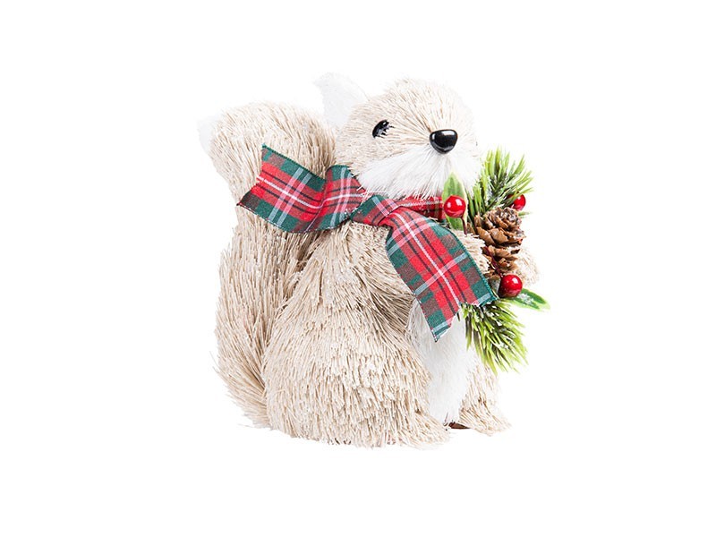 Dekorace veverka sedící, 15 cm - foto 1 Dekorace veverka sedící, 15 cm - foto 1