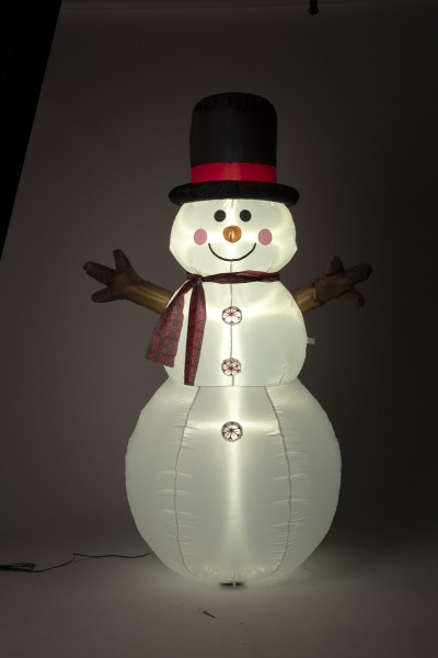 LED sněhulák 200 cm, 3LED - foto 8