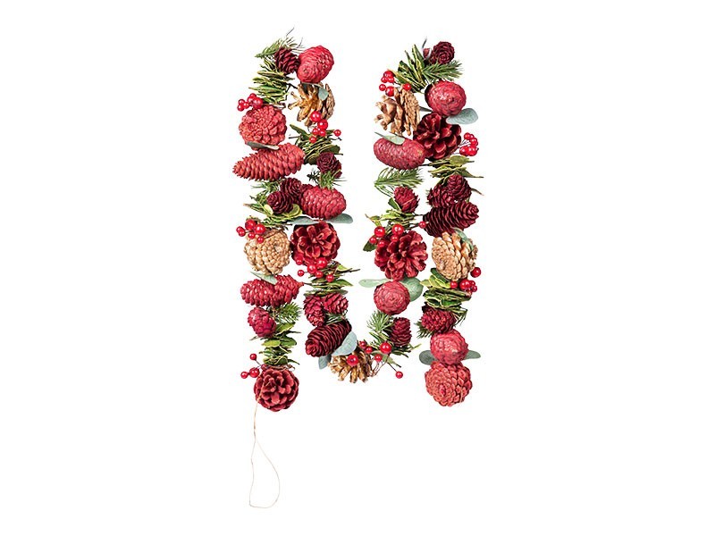 Girlanda červená 150cm - foto 1