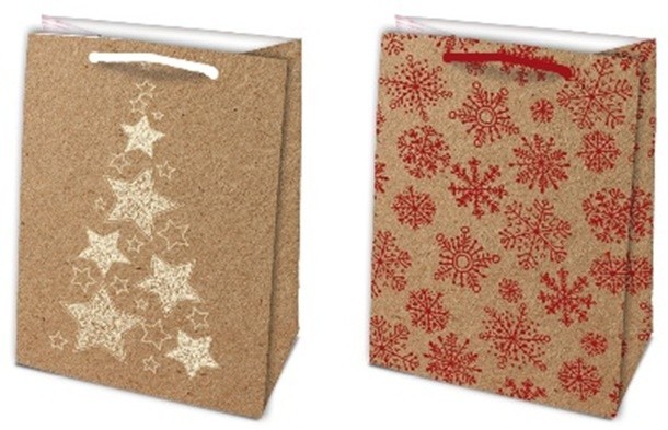 Vánoční taška Kraft, veliká - foto 1 Vánoční taška Kraft, veliká - foto 1