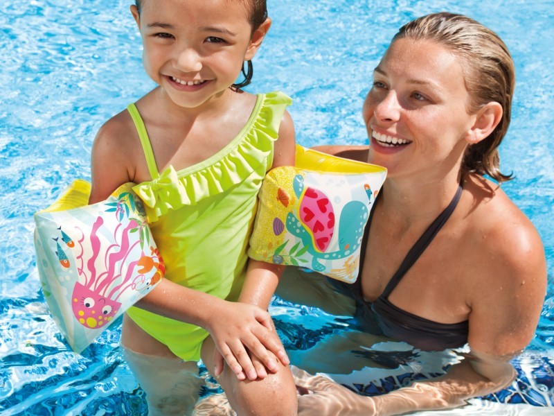 Dětské plavecké rukávky mořský svět 23x15cm - foto 2