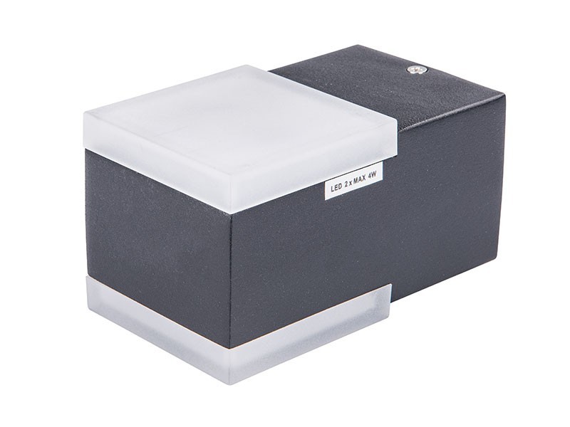 Nástenné elektrické osvetlenie Sardinie, čierna - foto 2 Nástenné elektrické osvetlenie Sardinie, čierna - foto 2