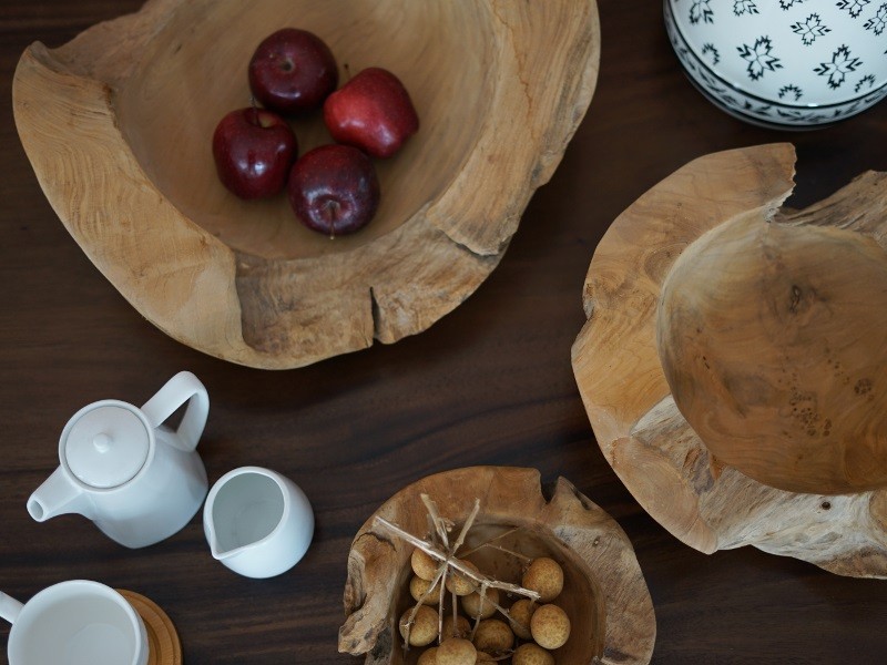 Misa teaková, priemer 20 cm - foto 3