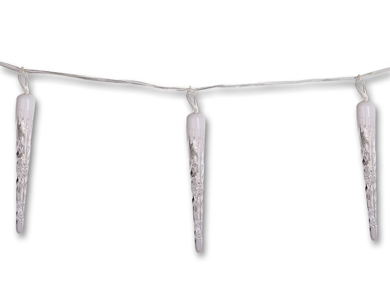 Mini rampouchy 5,9m 40LED, studená bílá - foto 2