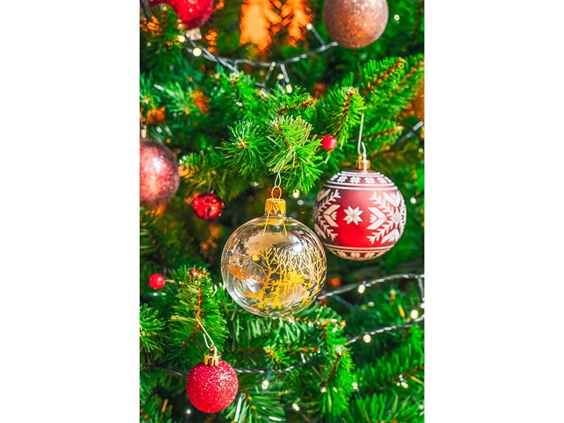 Guľa vianočná ČESKÁ VÝROBA 4B - foto 1