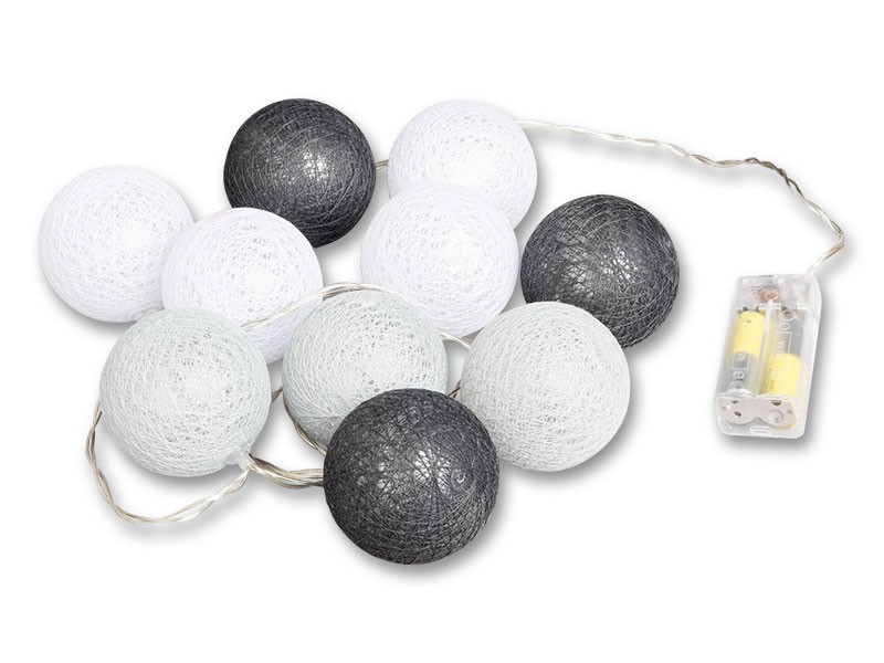 Svetelná reťaz 1,8m, 10LED, teplá biela - foto 2 Svetelná reťaz 1,8m, 10LED, teplá biela - foto 2