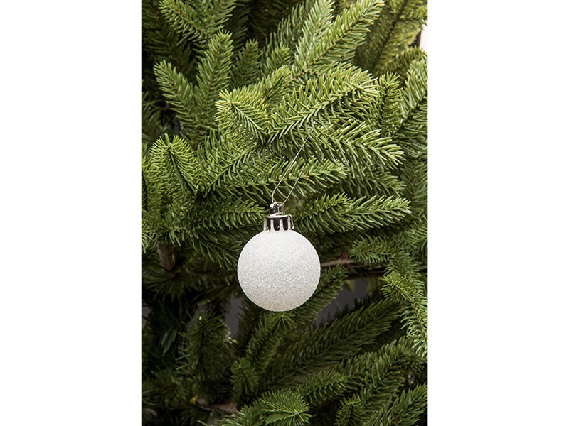 Vánoční koule Ø4cm bílá, 20ks - foto 4 Vánoční koule Ø4cm bílá, 20ks - foto 4