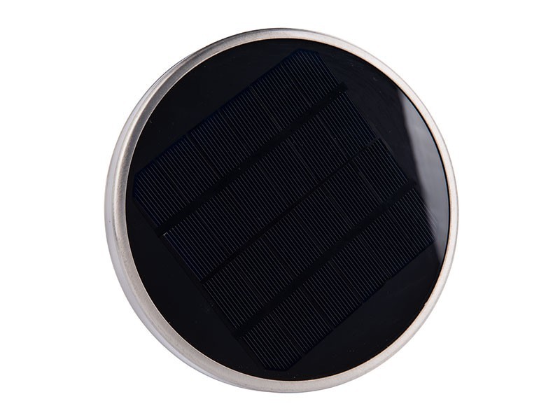 Nástěnné solární osvětlení s čidlem Torino, chrom - foto 9