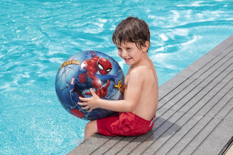 Nafukovacia plážová lopta Spider- Man 51cm - foto 2