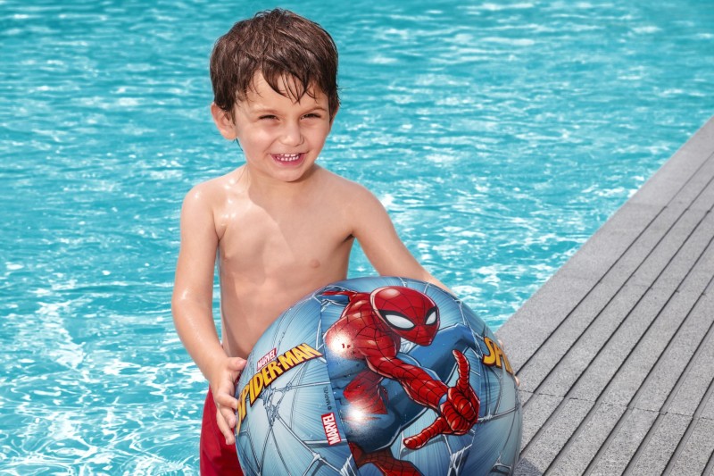 Nafukovacia plážová lopta Spider- Man 51cm - foto 3