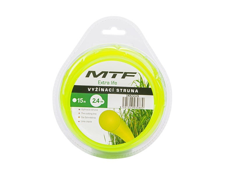 Struna MTF 2,4mm/15m - kulatá - foto 1 Struna MTF 2,4mm/15m - kulatá - foto 1