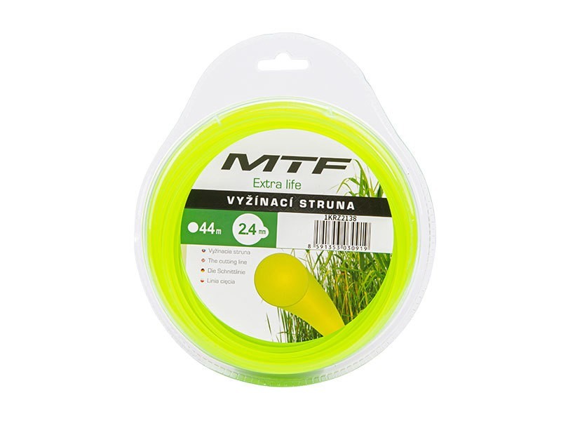 Struna MTF 2,4mm/44m - kulatá - foto 1 Struna MTF 2,4mm/44m - kulatá - foto 1