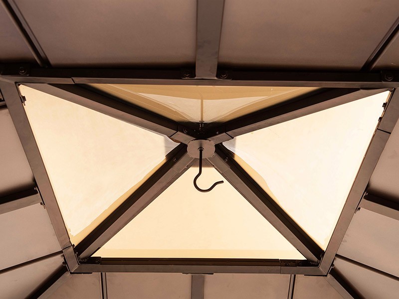 Altán Rapi hnědá 273 x 273 cm - foto 6