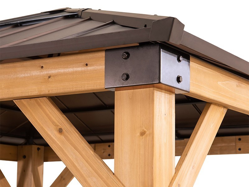 Altán Rapi hnědá 273 x 273 cm - foto 8