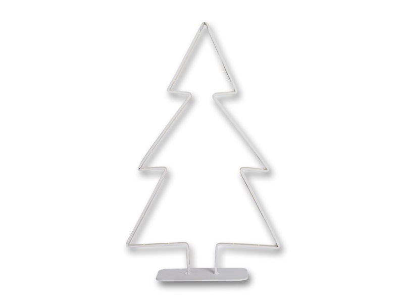 LED dekorácia svetelný stromček 32,3cm, 30LED - foto 2