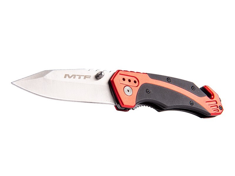 Nůž s hrotem a řezákem pásů MTF - foto 1