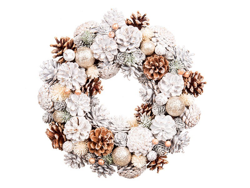 Veniec trblietavý 35x35x9cm - foto 1