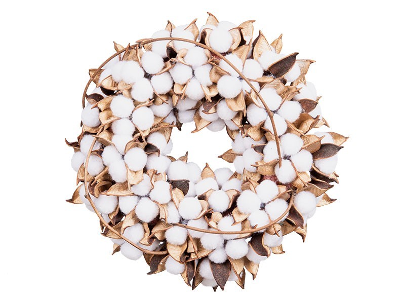 Veniec malý bavlnený  24x24x6,5cm - foto 1