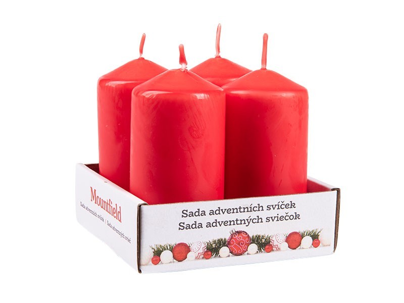 Sada 4 stĺpových sviečok, neparfumované,
130g/sviečka - foto 2 Sada 4 stĺpových sviečok, neparfumované,
130g/sviečka - foto 2
