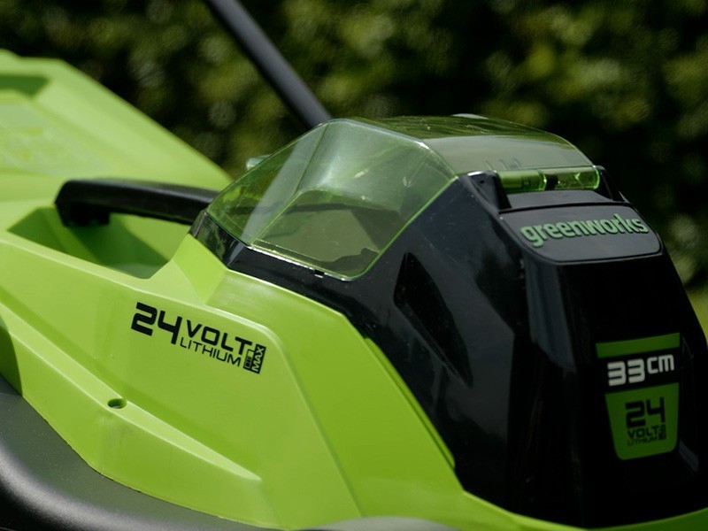 AKU Rotačná kosačka Greenworks GD24LM33 24V - foto 5