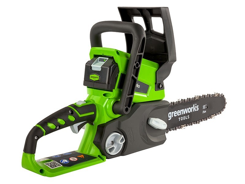 Aku reťazová píla Greenworks G24CS25 24V - foto 4 Aku reťazová píla Greenworks G24CS25 24V - foto 4