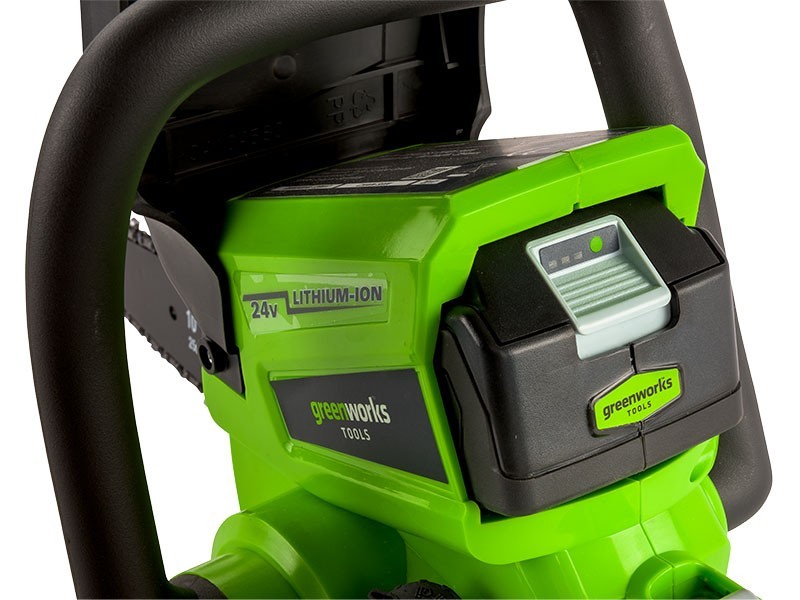 Aku reťazová píla Greenworks G24CS25 24V - foto 9 Aku reťazová píla Greenworks G24CS25 24V - foto 9