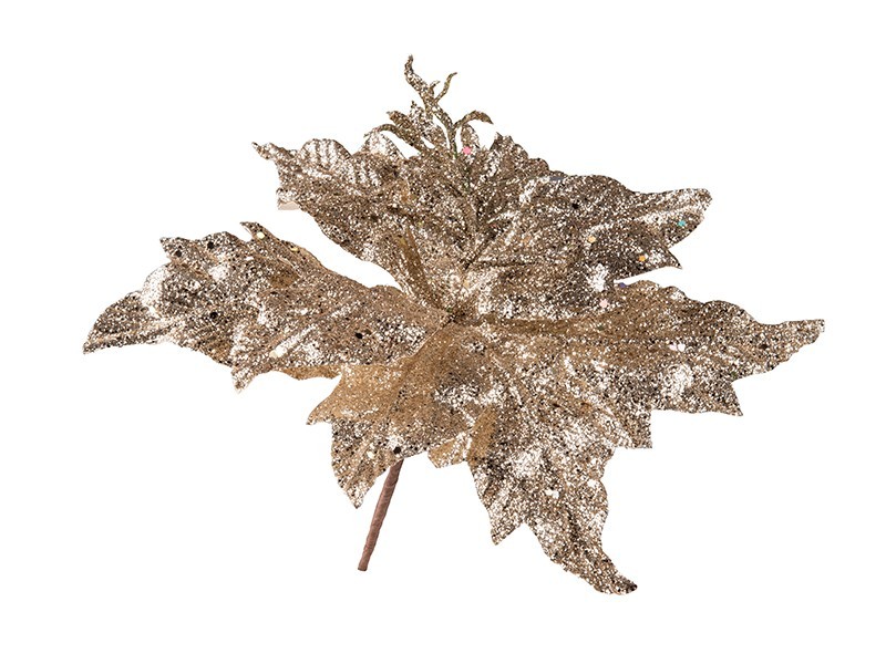 Zářivá vánoční květina 24 cm - foto 2