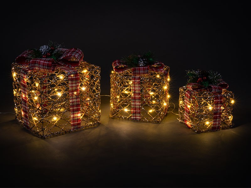 Set LED darčekov, 60LED, vonkajší - foto 4