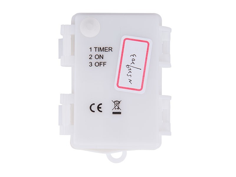 Svetelný záves vločky, studená biela 80 cm - foto 5