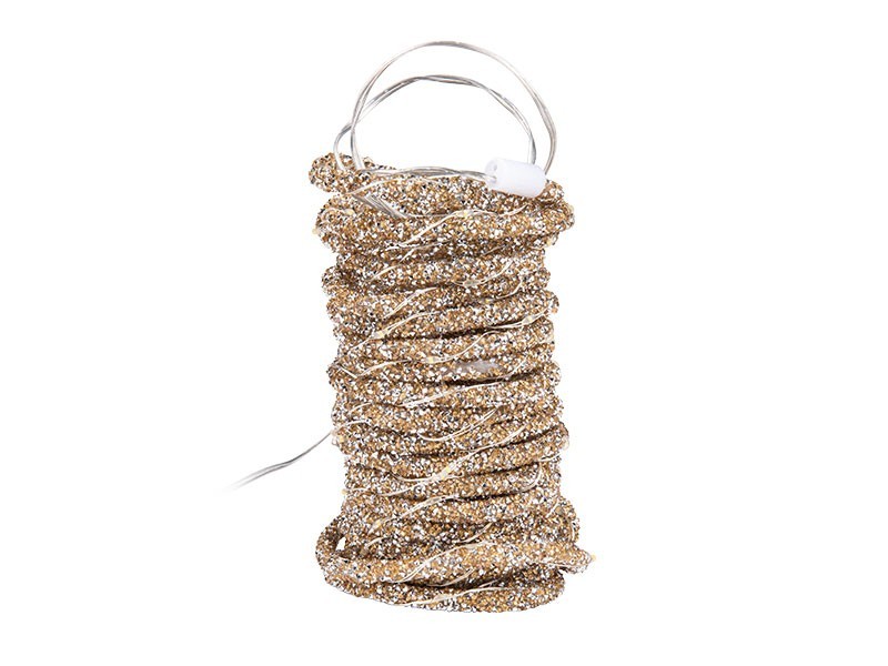 Reťaz LED dekoratívna, 100LED, rôzné farby - foto 2