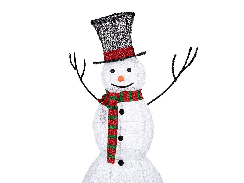 LED snehuliak vonkajší, 80LED, 138 cm - foto 3