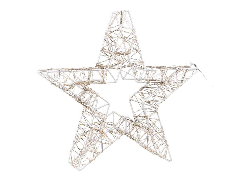 Kovová LED hviezda, 960 LED, TB - foto 3