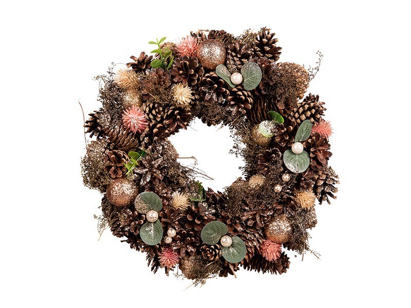 Veniec metalický 34x34,x8,5cm - foto 1