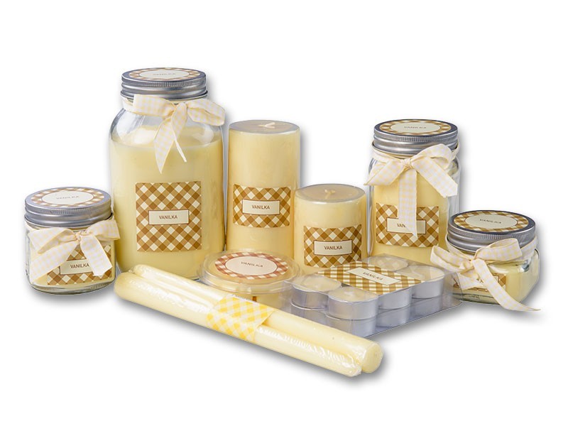 Svíčka vanilka, 110g - foto 2